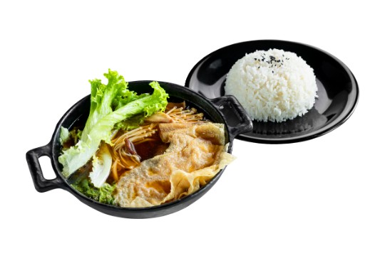 Bak Kut Teh Soup + Rice 肉骨茶汤+饭